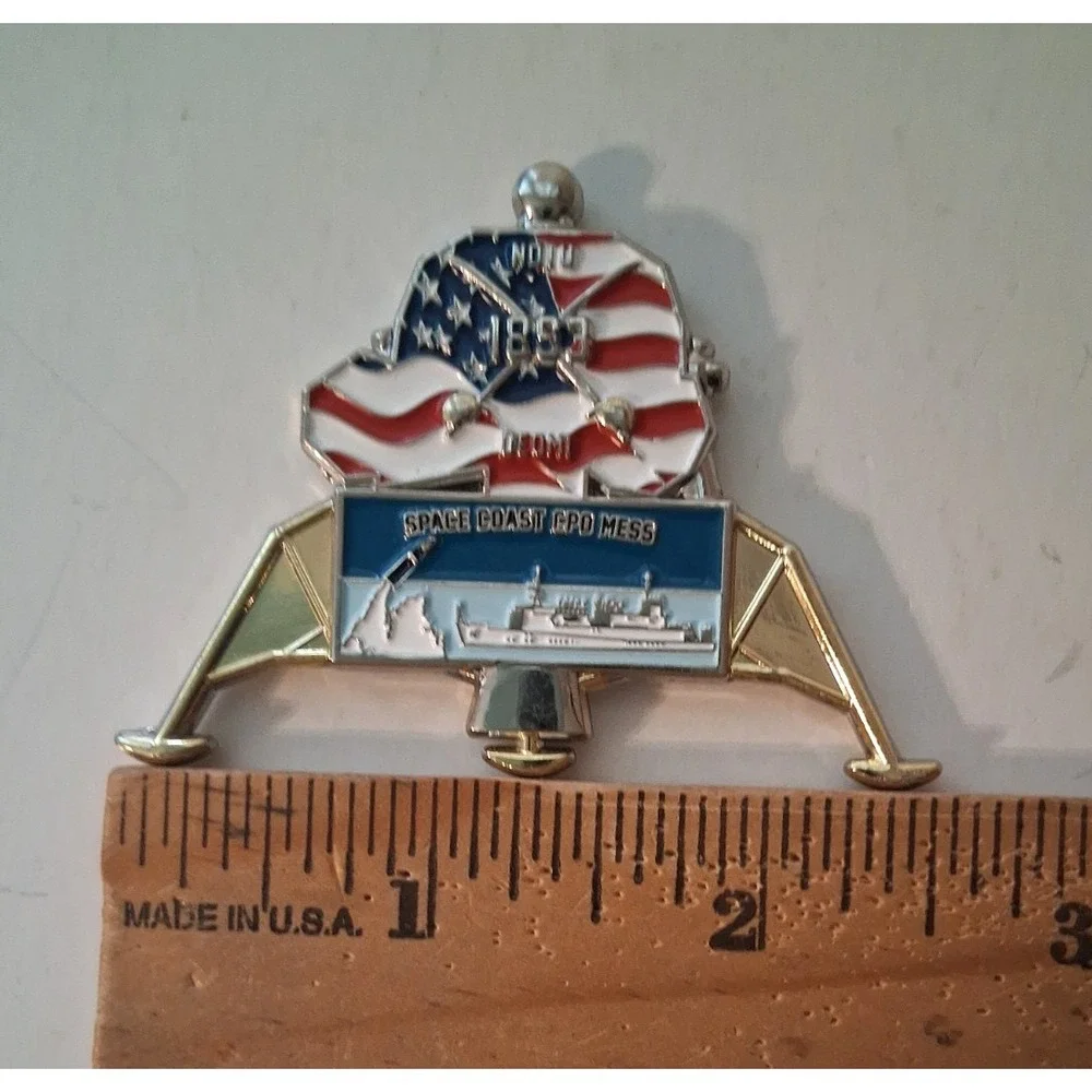 Challenge Coin Space Coast GPO Mess 
